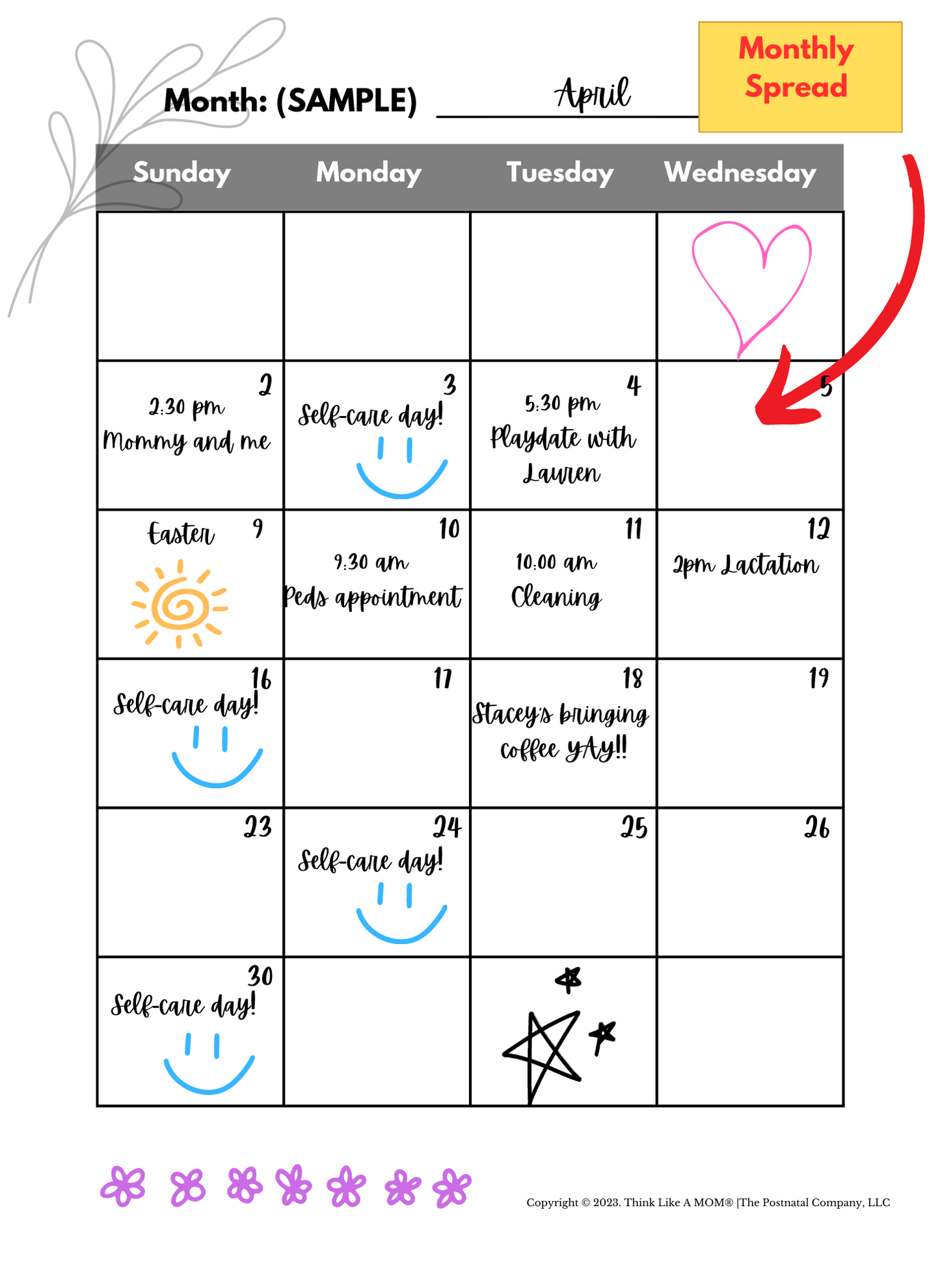 Postpartum Planner