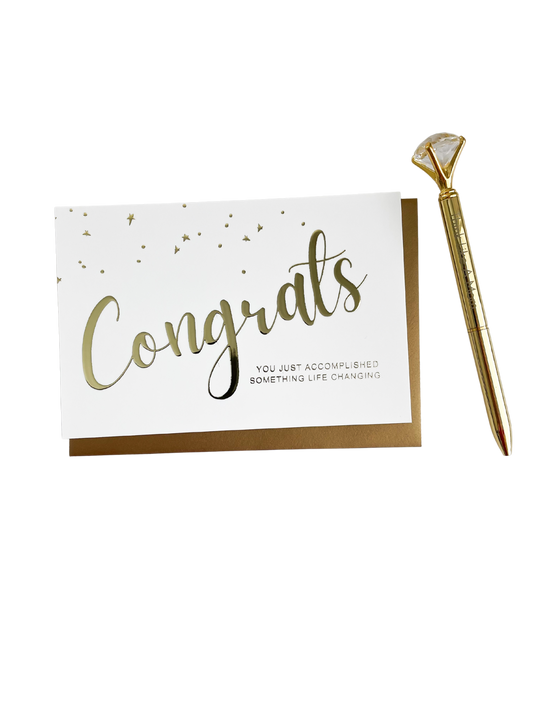 Congrats Postcard