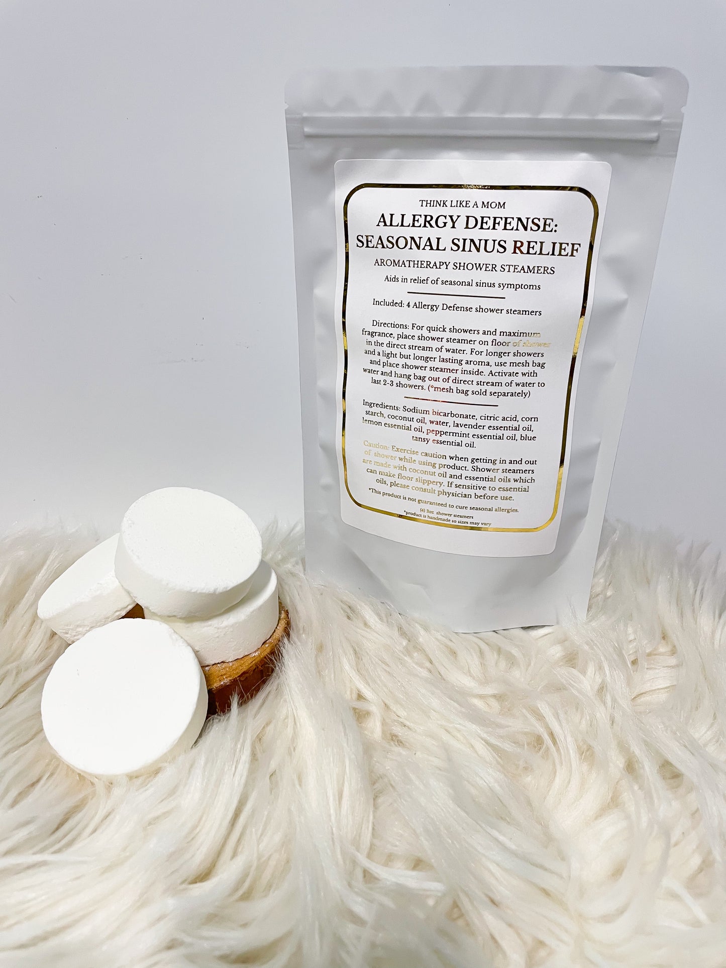 Allergy Defense: Seasonal Allergy Relief Shower Steamers