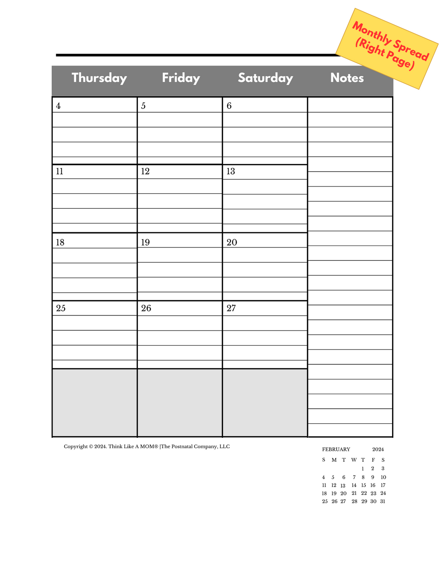Motherload Planner