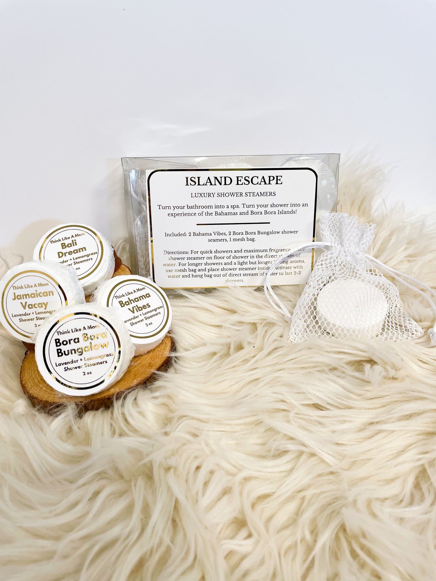 Island Escape Luxury Shower Steamer Gift Set