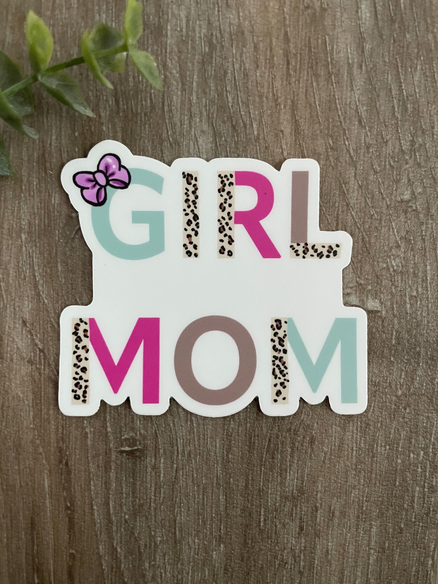 girl mom sticker